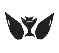 JHYBDP Anti-Rutsch-Tankaufkleber Motorrad-Seitenaufkleber Zum Schutz des Benzintanks Für Kawasaki Für Ninja 650 Z650 Z 650 2017-2024, Anti-Rutsch-Aufkleber Für Tankpad