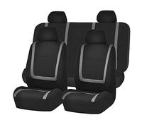 JIABAOCA Auto Sitzbezug Komplett-Set für Cupra Born 2021+, Rutsch-Und Wasserfestes Auto Sitzschoner, Elastische Säume, Seiten-Airbag-kompatibel, Waschbar Innere Zubehör,D-Gray