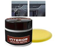 JIEBWCHA Auto Interior Scratch Repair, 100g Auto Kratzer Reparaturwachs Schwarz, Auto Leistungsstarke Reparaturpaste, Kratzer Entferner, Armaturenbrett Kratzer Reparatur Set Für Oberflächen