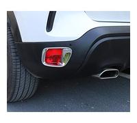 JIERS Für Citroen C5 Aircross 2017-2019, ABS Chrom Auto Styling Nebelschlussleuchte Abdeckung Verkleidung Heck Nebelscheinwerfer Lampenabdeckungen Zubehör