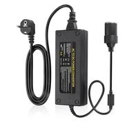 JIZZU 120W 10A KFZ Netzadapter Spannungswandler 230V auf 12V Adapter für Kühlbox, Haushalt Stromrichter mit Zigarettenanzünder Steckdose AC auf DC für Kühlbox und Andere Autogeräte