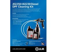 JLM Diesel Partikelfilter DPF Reinigungskit Spritzpistole mit Druckregler
