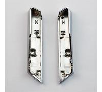 JOBOUND Stoßstange Scheinwerfer Waschanlage Düse Chrom Abdeckung Kappe 86636AG260 86636AG250 Fit for Subaru Legacy Outback 2003-2009 Abdeckung der Scheinwerferwaschanlage (Size : Left and Right)