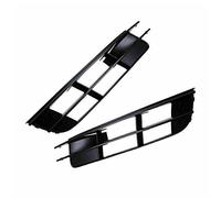 Jodriva Links Rechts Nebelscheinwerfer Gitter Auto Vorne Untere Stoßstange Abdeckung Gitter Kunststoff Schwarz 4L0807681 4L0807682, for Audi, for Q7 2007 2008 2009 Nebelscheinwerferabdeckung(1Pair)