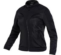 John Doe Aero Mesh perforierte Damen Motorrad Textiljacke, schwarz, Größe 2XL