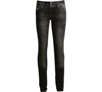 John Doe Betty XTM Motorrad Jeans Damen Stretch mit Protektoren Black 27/32