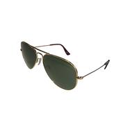 JOHN DOE Brille Aviator Shiny Gold - grau