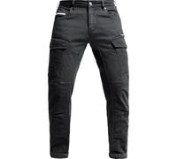 John Doe Defender - Monolayer |CE - Zertifizierung AAA | Motorradhose| Atmungsaktiv | Cargo Hose | Hose mit Seitentaschen | Mit Protektoren