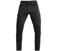 John Doe Defender - Monolayer |CE - Zertifizierung AAA | Motorradhose| Atmungsaktiv | Cargo Hose | Hose mit Seitentaschen | Mit Protektoren