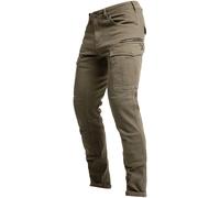 John Doe Defender - Monolayer |CE - Zertifizierung AAA | Motorradhose| Atmungsaktiv | Cargo Hose | Hose mit Seitentaschen | Mit Protektoren