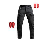John Doe Jeans Defender Mono slim fit Cargo, schwarz Größe: W33-L34