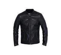 John Doe Dexter Motorrad Lederjacke, schwarz, Größe L