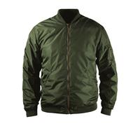 John Doe Flight Olivfarbene Motorradjacke 2XL