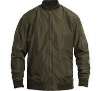 John Doe Flight Motorrad Textiljacke, grün, Größe S für Männer
