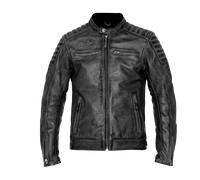 John Doe Motorradjacke mit Protektoren Motorrad Jacke Storm Lederjacke schwarz XL, Herren, Lifestyle, Ganzjährig