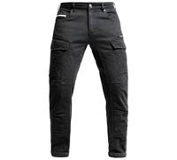 John Doe Jeans Defender Mono slim fit Cargo, schwarz Größe: W25-L32