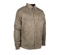 John Doe Motoshirt Hemd camel XS Herren sand XS Textil