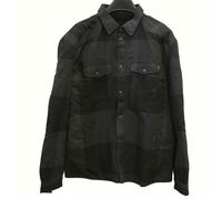 John Doe Motoshirt XTM Big Block Motorradhemd, grau/schwarz, XL