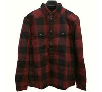 Motoshirt Hemd (Rot/Schwarz), XXXL