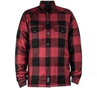 John Doe Motoshirt Rot Gr. M Flannelhemd Motorradjacke Motorradhemd Lumberjack