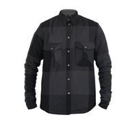 John Doe Motoshirt XTM Big Block Motorradhemd, grau/schwarz, XL