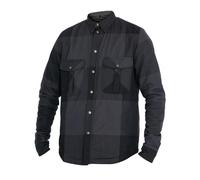 John Doe Motoshirt XTM Big Block Motorradhemd, grau/schwarz, XL