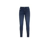 John Doe Motorradjeans Ruby Lady XTM Monolayer Damen Motorradhose Slim Fit, INDIGO BLUE, 30/32