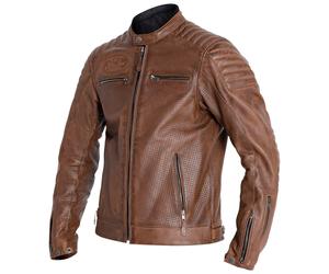 John Doe Storm Lederjacke, braun Größe: M