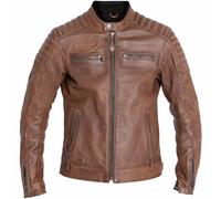 John Doe Storm Motorrad Lederjacke, braun, XL