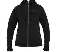 John Doe XTM 2.0 Damen Motorrad Zip Hoodie (Black,S)