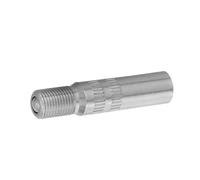 JOINPAYA Reifenventilverlängerung Ventilkappen Adapter aus Metall für Auto Motorrad und LKW mit 19mm Länge zur Einfachen Reifenbefüllung