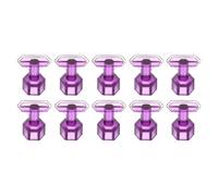 jojofuny 10 Stück Kunststoff Ausbeulklammern für Auto Dellen Reparaturset Lackfreies Werkzeug zum Ausbeulen und Beulen Entfernen im Kfz Reparaturbereich