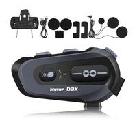 jojofuny Kabelloses Helm Headset mit und Frostgeschützt Komfortabel für Motorrad und Fahrradhelme Klare Audioqualität für Musik und Anrufe
