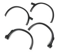 Kotflügelverbreiterung Radlaufleisten schwarz matt 4tlg für VW Golf 2 19E 87-91