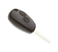 Jongo® Autoschlüssel Gehäuse mit VA2 Rohling Kompatibel mit Renault Clio 3, Kangoo 2, Modus, Master 3, Trafic 3, Twingo 2, Wind | Komplett-Set 2 Tasten Ersatz