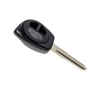 Jongo® Autoschlüssel Hülle kompatibel mit Suzuki Swift Vitara Jimny SX4 Ignis Alto Splash Nissan Pixo Opel Agila - 2 Tasten Schlüsselgehäuse mit HU133R Metallbart - Ohne Programmierung