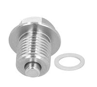 Jonlaki M14 X 15 Mm Magnetische Ölablassschraube, Edelstahl-Magnet-Ölwannenschraube - Motorölablass für Verbesserte Lebensdauer und Leistung