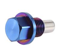 Jonlaki Magnetische Ölwannen-Ablassschraube M12x1,5 | Bringen Sie die Ölablassschraube mit Magnet an, um Verunreinigungen Aufzufangen (M12*1,25)