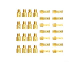 Jotekonoby 30 Stück für Mikuni VM Vergaser-Hauptsatz, kompatibel mit VM18 VM20 VM22 VM24 VM26 VM28 VM30 VM32 VM34 VM36 für CR250R für Suzuki RM125 GS750