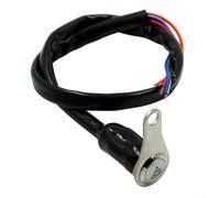 Jotekonoby LED Metall-Lenkerschalter für Motorrad mit selbstsicherndem Knopf und doppeltem Blitzsignal, kompatibel mit 7 mm Halterung