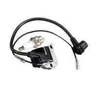 JOVERI 2 stücke Zündspule Zündkerze Kit Motor, for Husqvarna, 50 51 55 61 Ersatz Zündungsteil