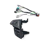 JOVERI Tempomatschalter Multifunktions-Lenkradtaste Bluetooth O-Taste, for Ford, for Focus, Mk3 2015-2017, for Kuga, 2017 Montierter Tempomat