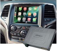 JoyeAuto Wireless CarPlay Retrofit Kit Decoder für Jeep Cherokee Commander Kompass Uconnect8.4 2016-20MY, Unterstützung Android Auto, AirPlay, Spiegellink, Rückfahrkamera Funktionen