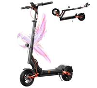 JOYOR E Scooter mit Straßenzulassung T6E Pro, Reichweite 75-100Km, Elektroroller mit Hydraulische Federstoßdämpfer Vorne und Hinten, Faltbarer E Roller Offroad, 150 KG Tragkraft