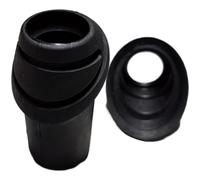 JoyousMall Dichtung Antennenfuß für Mercedes 190 W201 W210 1973-2002, Gummi Ersatzteil OE A2018270498 A2018270598, Schwarz