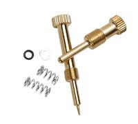 JoyousMall Luft-Kraftstoff-Mischschraube und Leerlaufdrehzahl-Einstellschraube für Mikuni VM22 Vergaser, kompatibel mit YBR 125 2005-2014, Messing