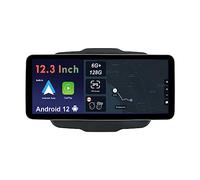 JOYX - 6G+128G - 12.3 Zoll - Android 12 IPS Autoradio Passt für Jeep Renegade (2015-2018) - Kabellos CarPlay/Android Auto/DSP - LED Kamera & MIC - 2 Din - DAB Lenkradsteuerung Fast-Boot 360-Kamera