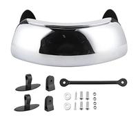 Joyzan Motorrad Weitwinkelspiegel, Rückspiegel Motorradspiegel 180Grad Weitwinkel Panorama Sicherheit Windschutzscheibe Spiegel Verlängerung Blind Spot Eliminating Toter Winkel für Motorräder Roller