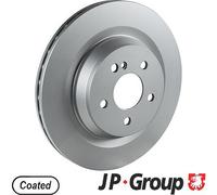 JP GROUP Bremsscheibe hinten rechts links belüftet 320mm für MERCEDES-BENZ 1363203600