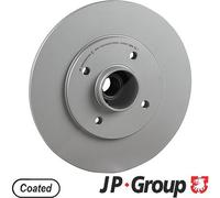 JP GROUP Bremsscheibe hinten rechts links voll 238mm für RENAULT 4363203500